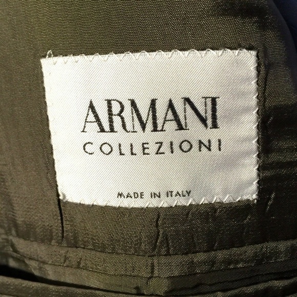 Armani Collezioni Men Sport Coat Blazer Jacket 42R - Picture 8 of 11